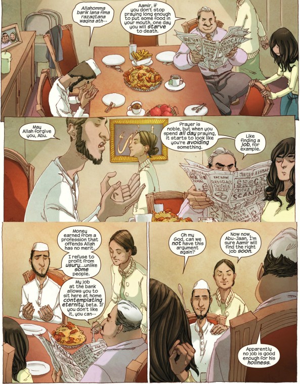 Yup, if it wasn't religion they'd no doubt have something ELSE to argue about...