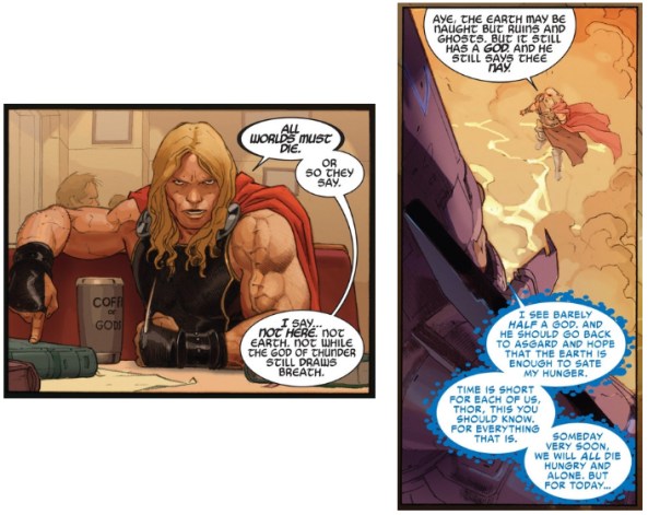 Apparently, much like an elephant, Thor never forgets