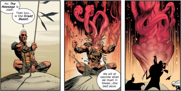 By your powers combined…I AM RED SMOKE MONSTER!