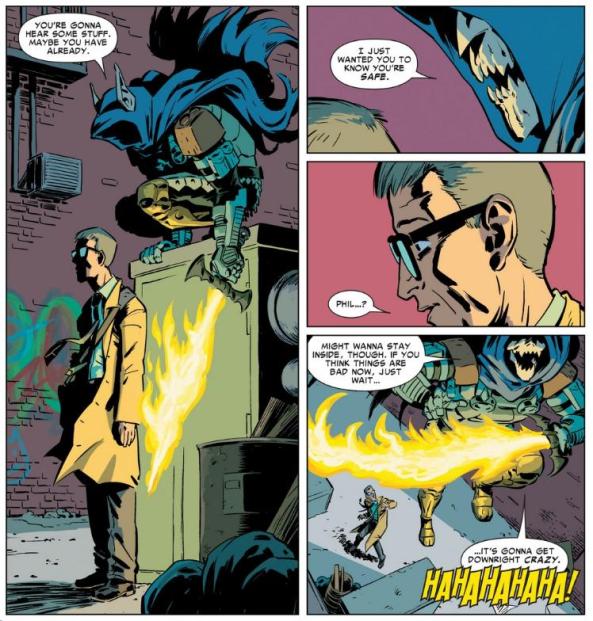 Goblin Knight says goodbye to his uncle Ben