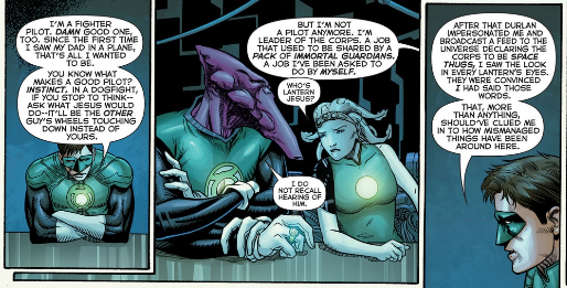 I guess they never ran into any Space Missionaries