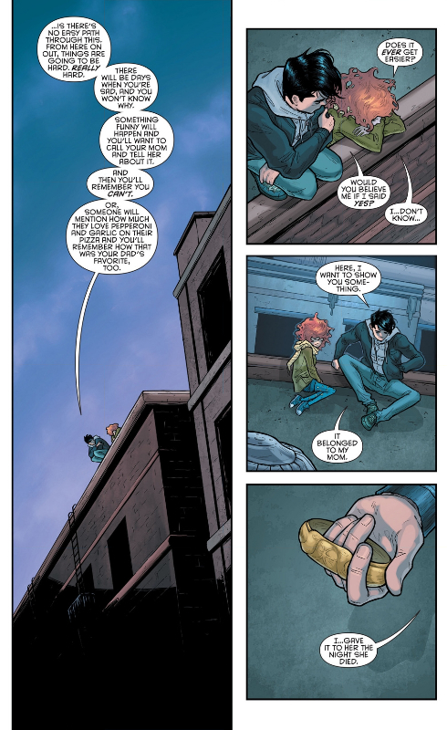 I wonder if Dick's a therapist on another Earth somewhere?