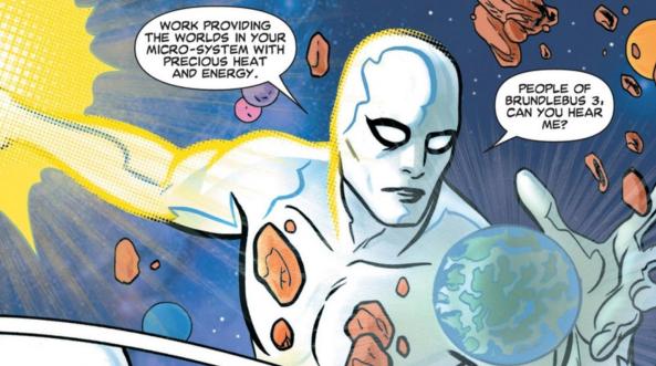Silver Surfer is a man from ALL TIMES