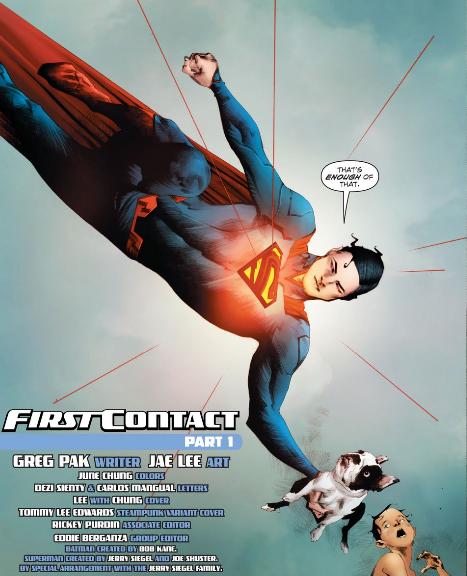 superman rescues an ugly dog