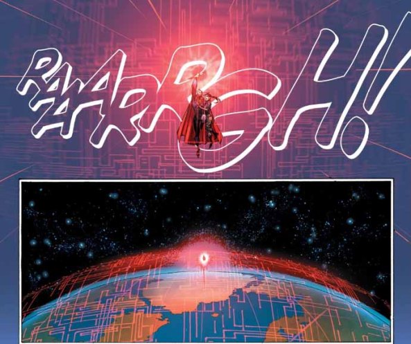 superman saves the world