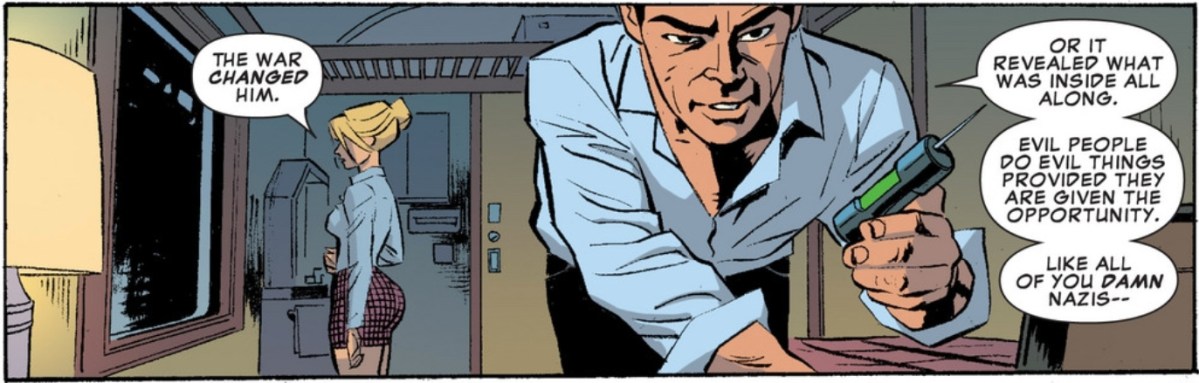 "The war changed him. He used to be an ass man..."