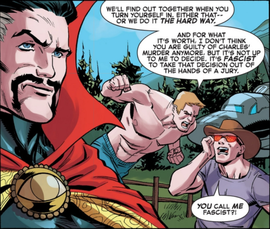 YOU call ME fascist?!