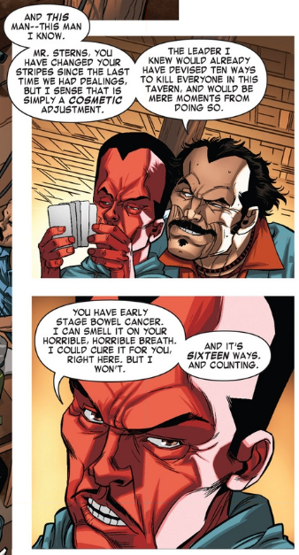 at least offer him a tic-tac