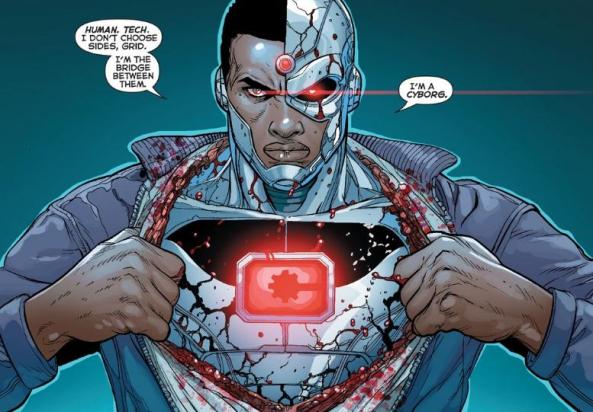 Cyborg, that's gross