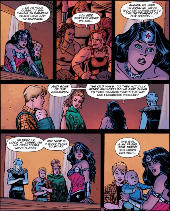 Friends, Amazons, Countrywomen...