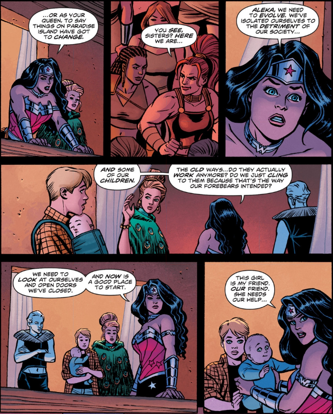 Friends, Amazons, Countrywomen...