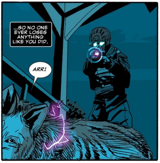 Hands off the pooch!