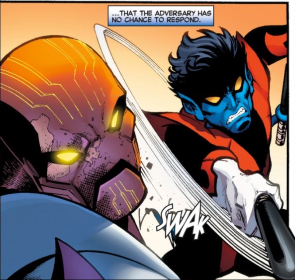 "I'm hitting him in the head with a stick..."