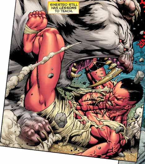 sinestro is ripped