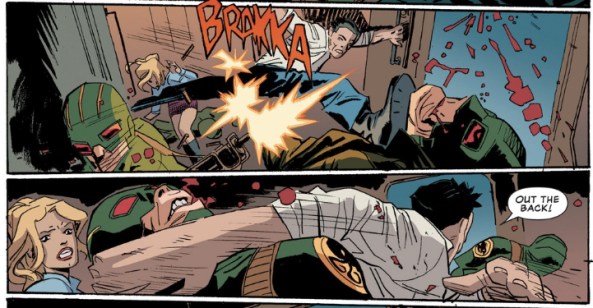 the ol' reach-around neck-snap