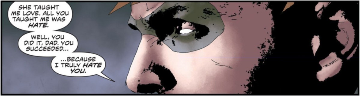 Which is the real arrow through the heart here?