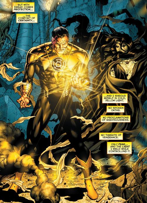Yellow Lantern Sinestro