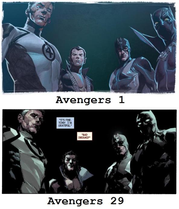 Avengers 1 and 29 comparison
