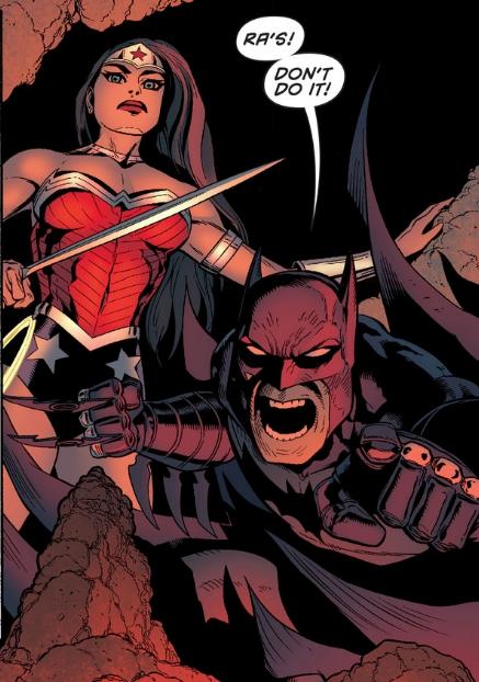 Batman's mouth could swallow the sea