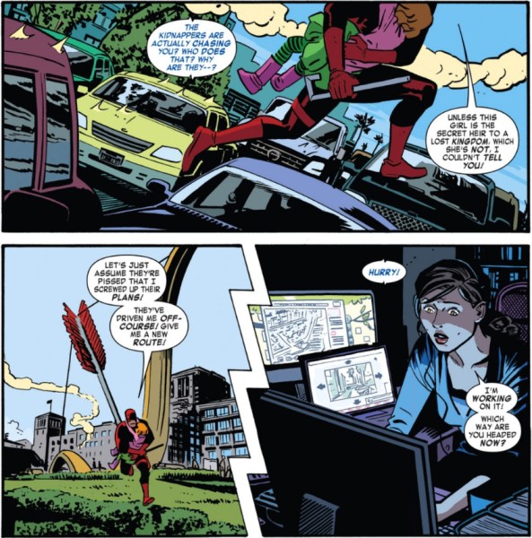 Daredevil 1 chase scene