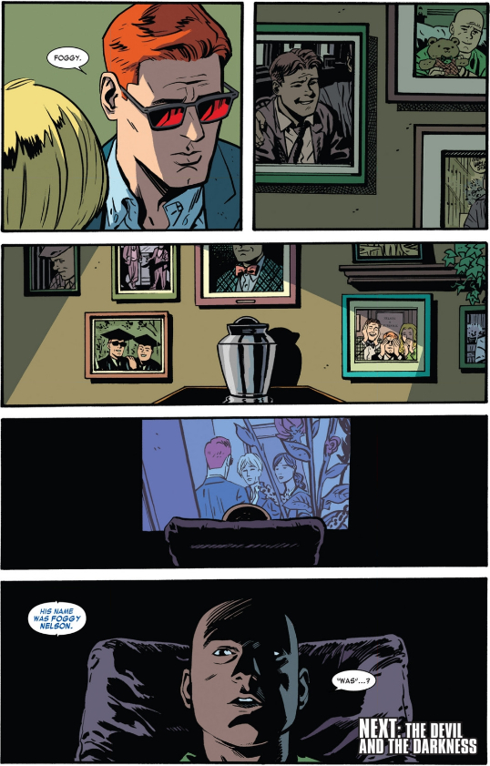 Daredevil 1, Foggy Tease