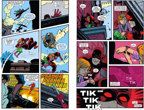 Daredevil 1, More chasing