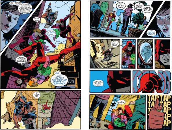 Daredevil 1, Pulling a Spider-Man