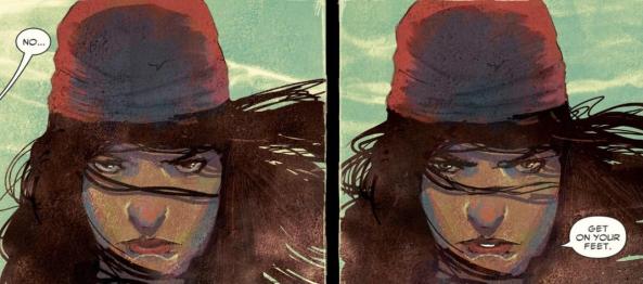 Elektra is disappointed