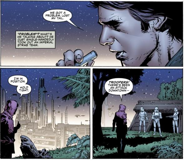 Han calls in a favor