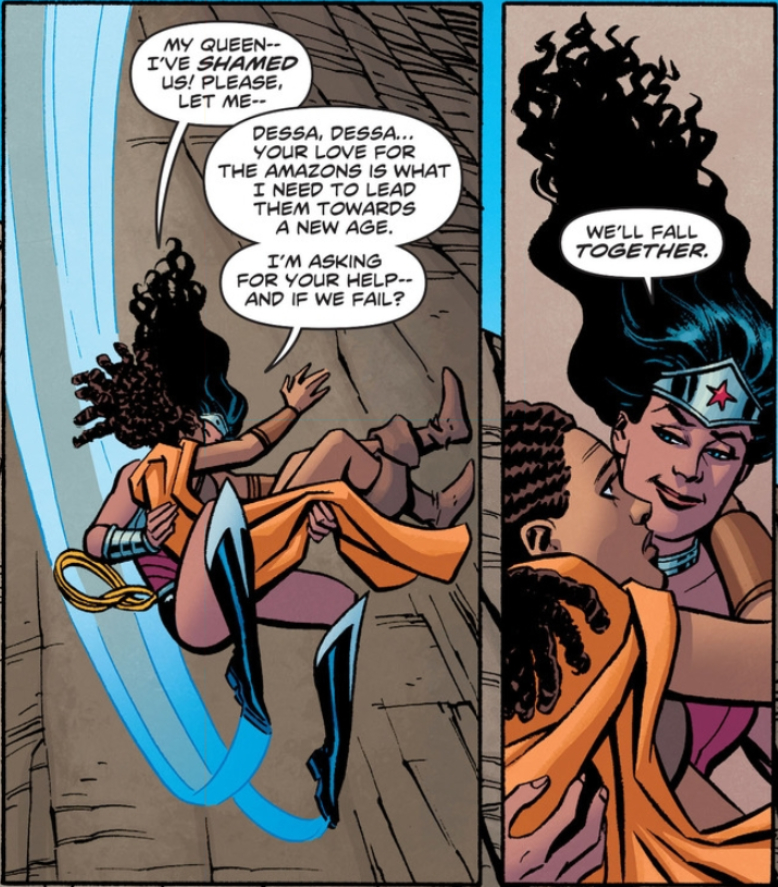 We'll fall together.