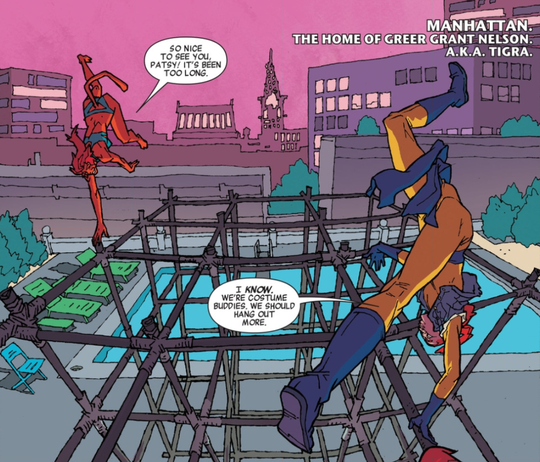 A jungle gym AND a pool?!