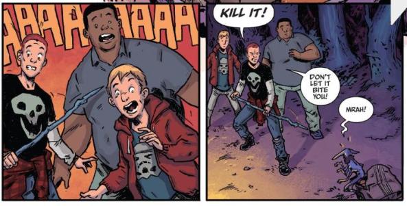 Ben, Calder and Isaac