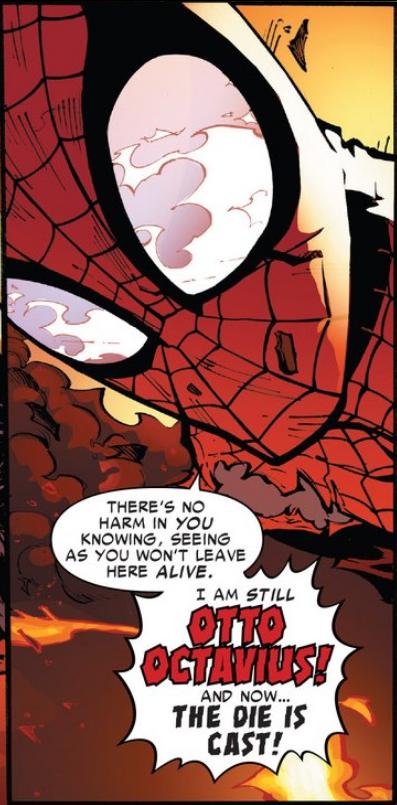 Peter pretending to be Otto