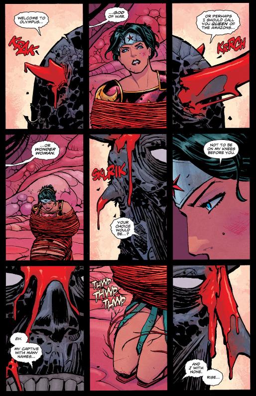 Orderly action in Wonder Woman 33