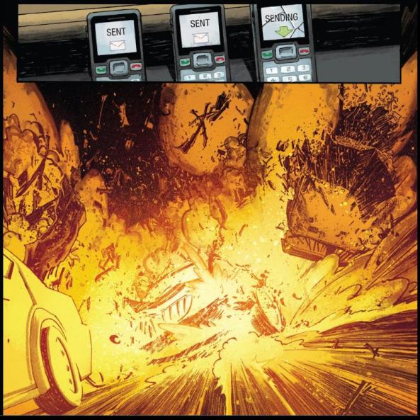 Black Spectre blows up Moon Knight