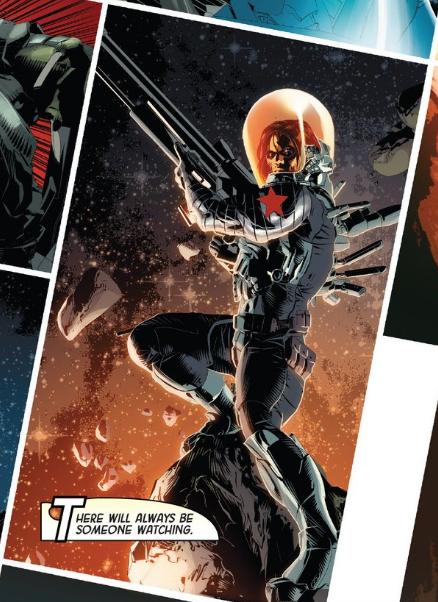 Bucky Barnes is Winter Soldier is Nick Fury