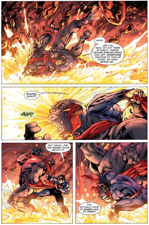 make my way back home when I learn to fight