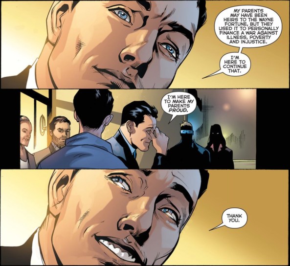Bruce Wayne Cries