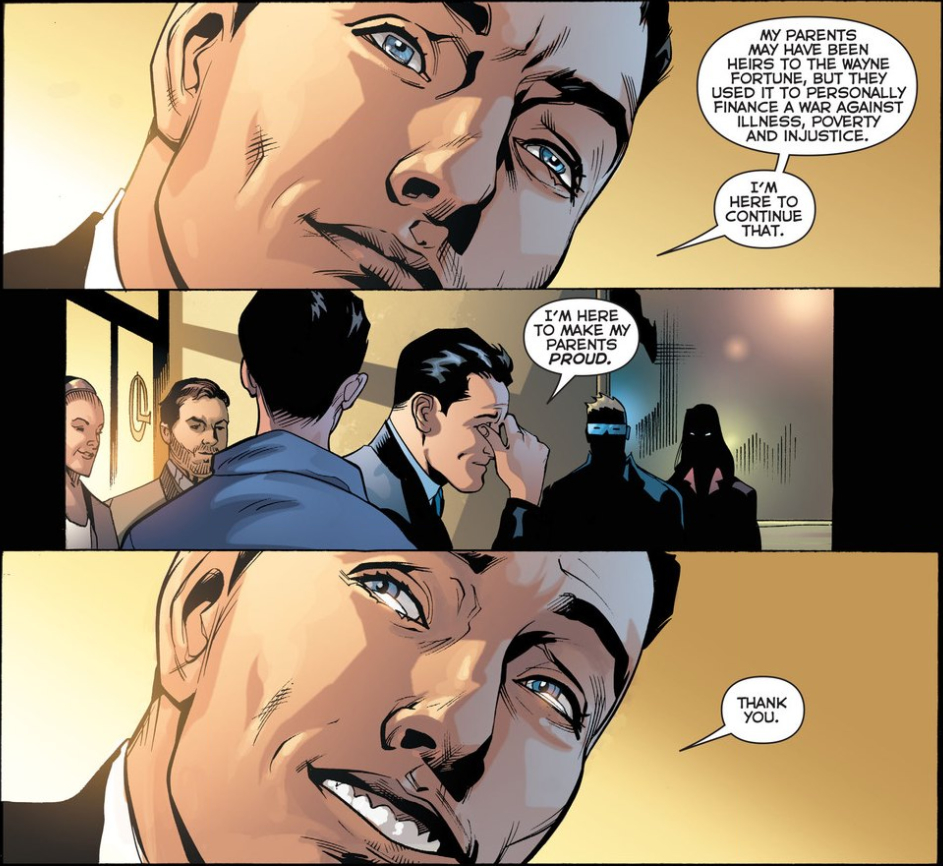 Bruce Wayne Cries