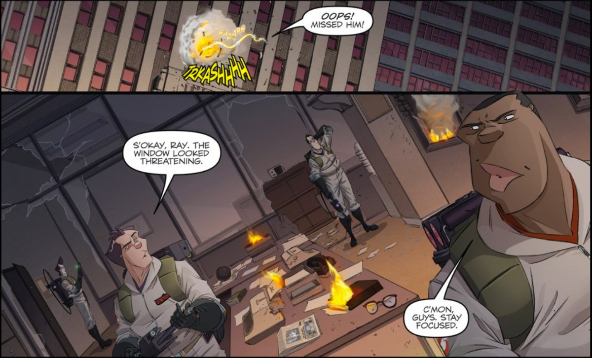 Bustin' makes me feel good