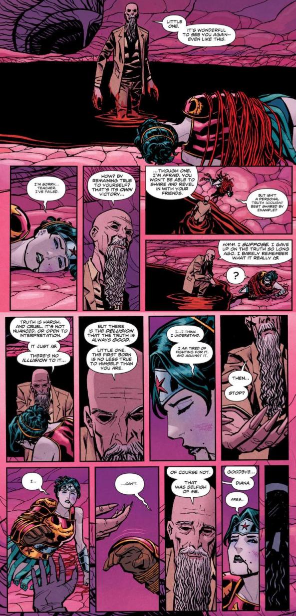 Diana and War discuss truth