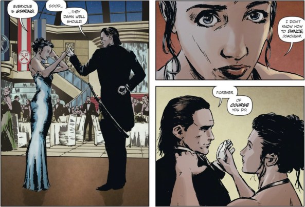 "…but Joacquim gets to wear a sword!"