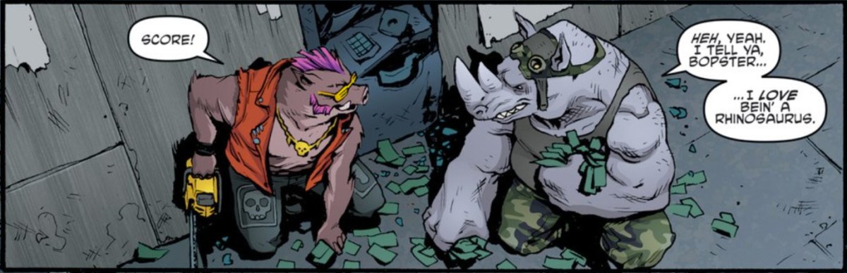 I love bein' a rhinosaurus