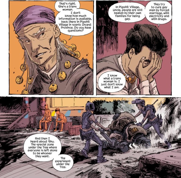 We're all not trees.