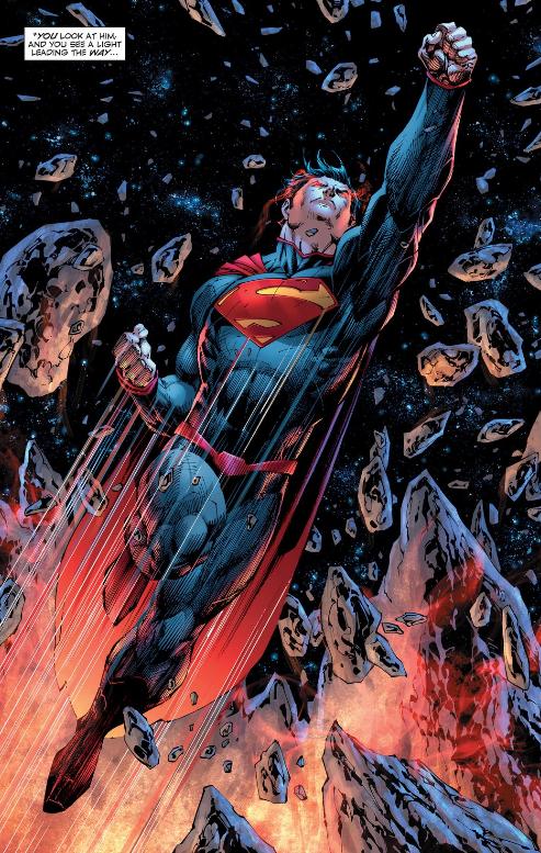 Superman can't help but be always smashing