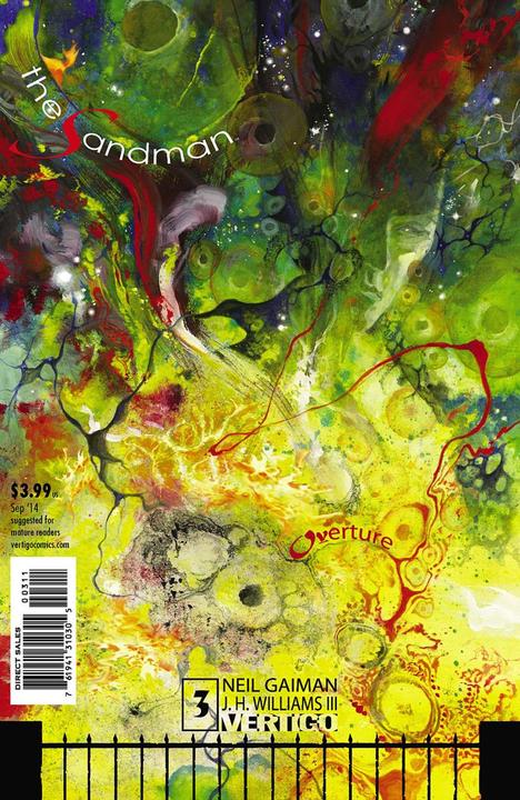 The Sandman Overture 3 Cover