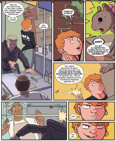 Excellent nut-handling skills