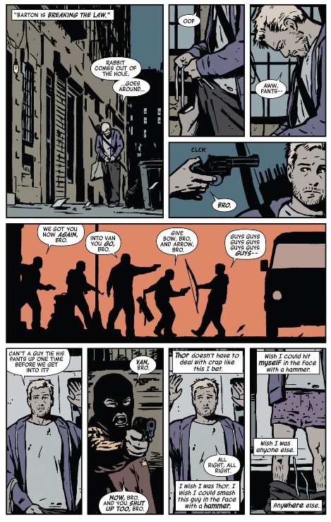 Hawkguy down on his luck