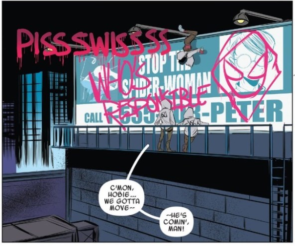 STOP THE SPIDER-WOMAN