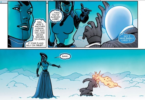 The Machine Queen kills the Rithm